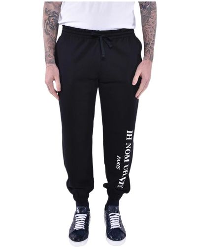 ih nom uh nit Logo jogger hose schwarz baumwolle