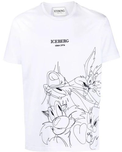Iceberg T-shirts and polos white - Bianco