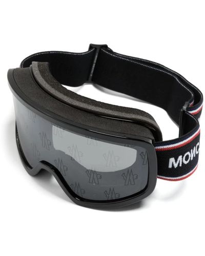 Moncler Schwarze ski goggles stilvolles modell