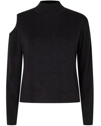 Pepe Jeans Maglione chic eliza con meticulous attention to detail - Nero