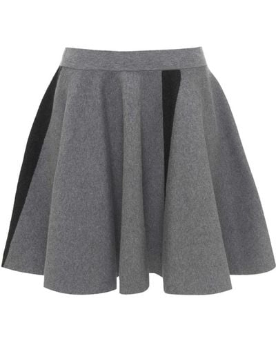 JW Anderson Skirts > short skirts - Gris