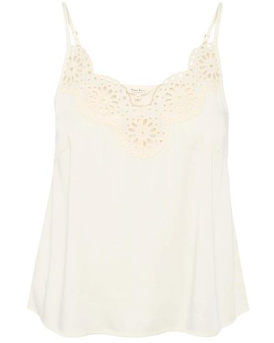 Part Two Tops > sleeveless tops - Blanc