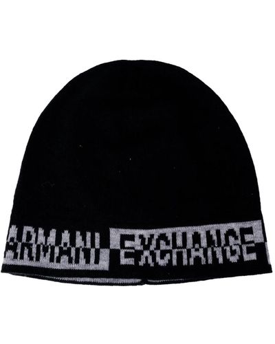 Armani Exchange Stylische schwarze kappe