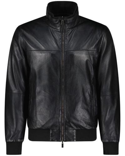 Gimo's Jackets > leather jackets - Noir