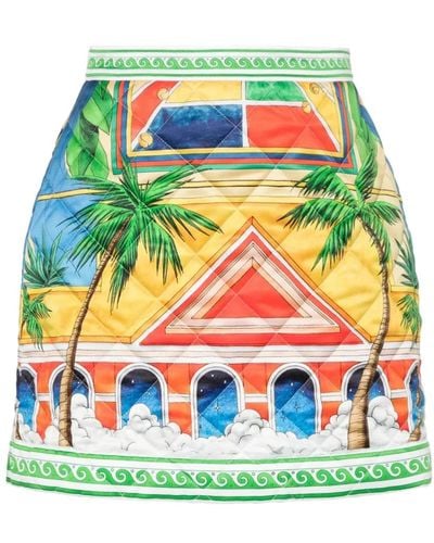 Casablanca Short Skirts - Blue