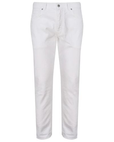 Mauro Grifoni Slim-Fit Jeans - White