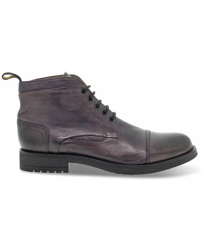 Guidi Shoes > boots > lace-up boots - Gris