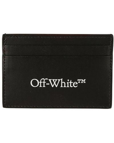 Off-White c/o Virgil Abloh Bookish card holder with print - Blu