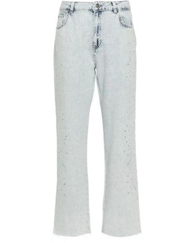 Twin Set Straight Jeans - Grey