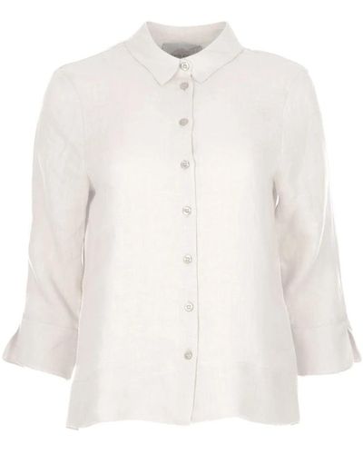 Vicario Cinque Shirts - White