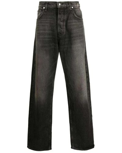 Rhude Straight Jeans - Black