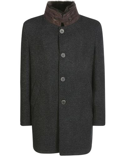 Gimo's Shearling coat - Nero