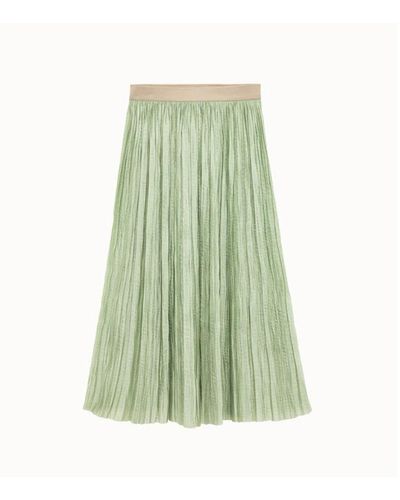 Roberto Collina Midi Skirts - Green