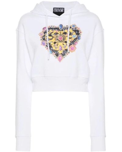 Versace Jeans Couture Hoodies - White