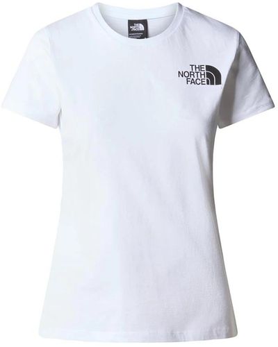 The North Face Half dome tee weiß