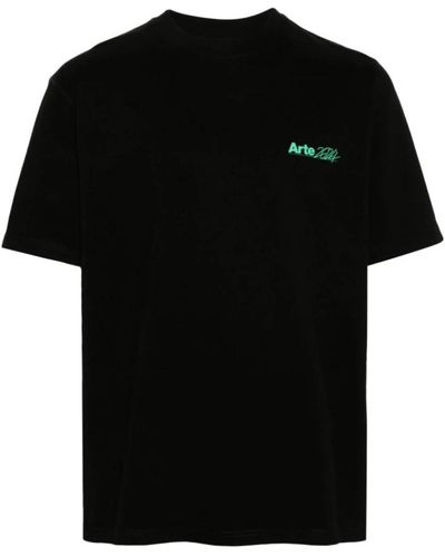 Arte' Schwarzes t-shirt 023t