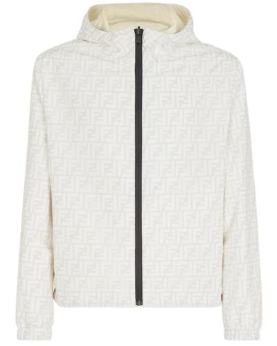 Fendi Jackets > light jackets - Blanc