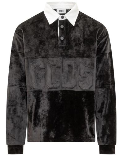 Gcds Tops > polo shirts - Noir