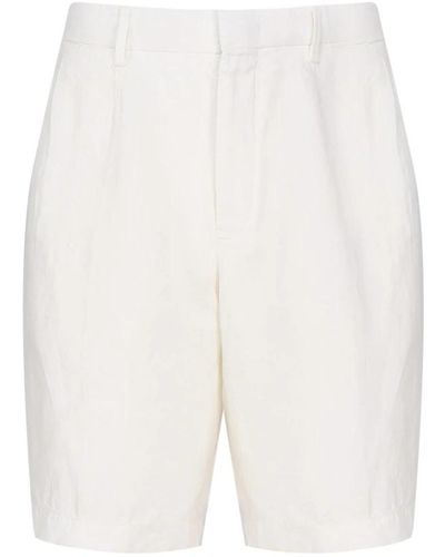 Zegna Short Shorts - Weiß