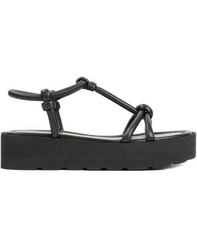 Gianvito Rossi Flat Sandals - Black