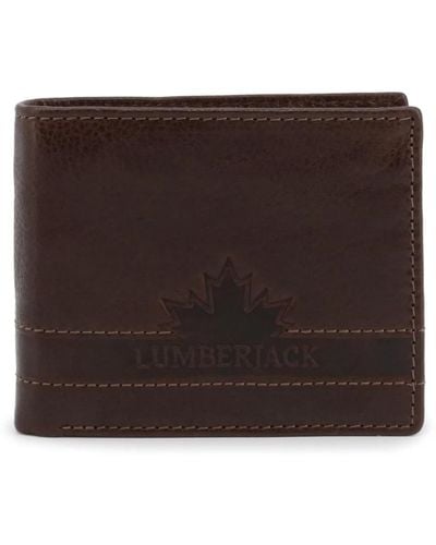 Lumberjack Wallets & Cardholders - Brown