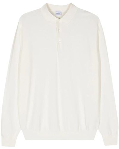 Aspesi Baumwoll polo shirt - Weiß