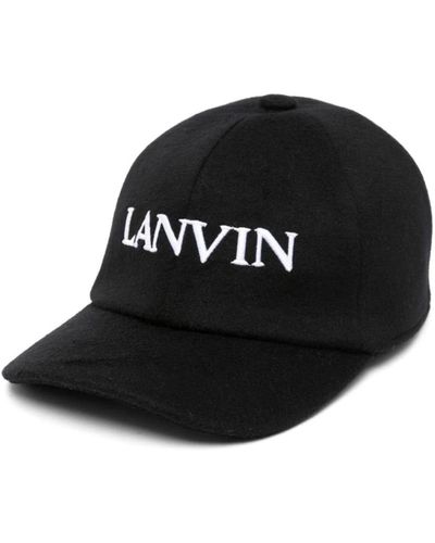 Lanvin Caps - Black