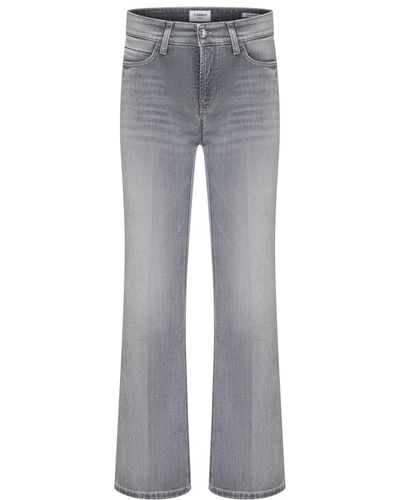 Cambio Flared Jeans - Grey