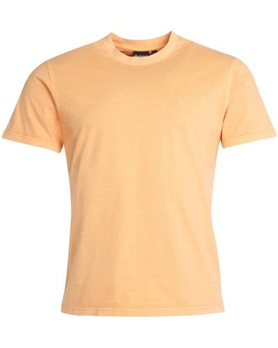 Barbour T-Shirts - Natural
