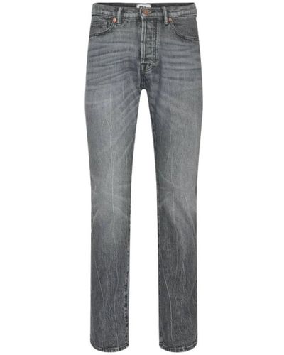 President's Schwarze denim-jeans mit lockerer passform - Grau