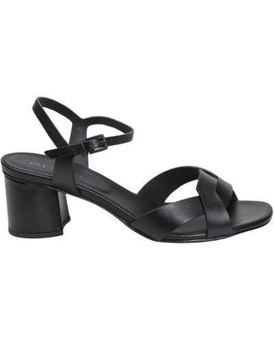 Roberto Del Carlo Shoes > sandals > high heel sandals - Noir
