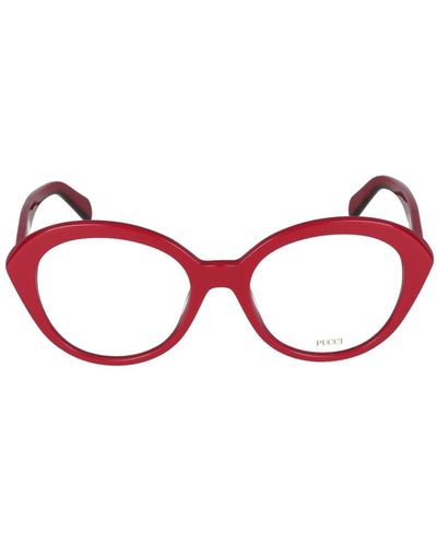 Emilio Pucci Accessories > glasses - Rouge