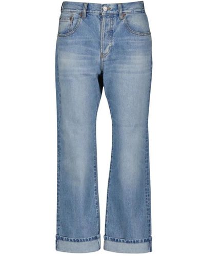 Victoria Beckham Straight cut denim jeans - Blu