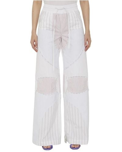Off-White c/o Virgil Abloh Trousers off - Weiß