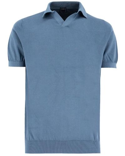 Fedeli Polo camicie - Blu