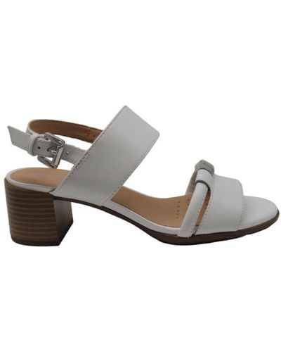 Geox High Heel Sandals - Grey