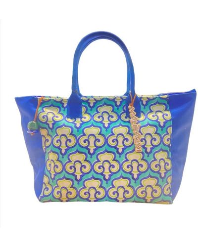 Maliparmi Tote Bags - Blue