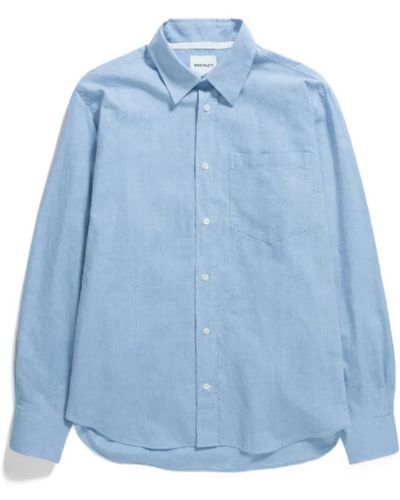 Norse Projects Casual Shirts - Blue