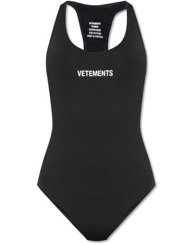 Vetements Swimwear > one-piece - Noir