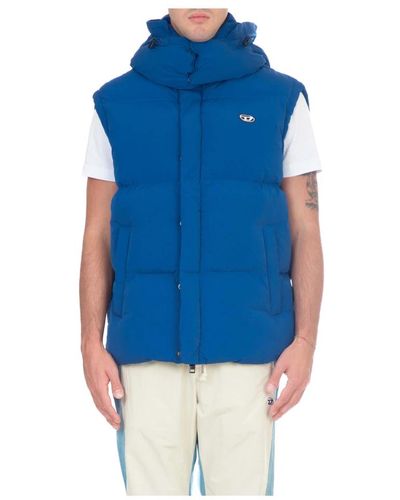 DIESEL Jackets > vests - Bleu