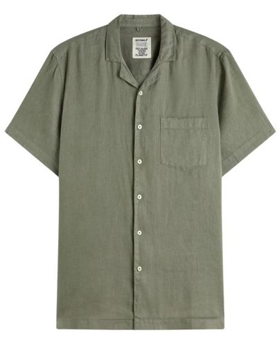 Ecoalf Sutaralf hemd für männer in khaki - Grün