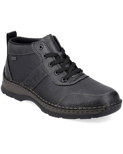 Rieker Lace-Up Boots - Black