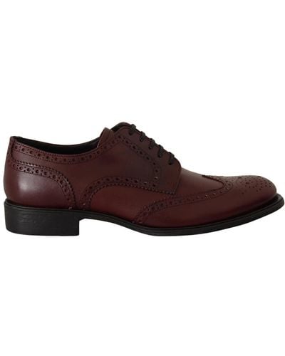 Dolce & Gabbana Laced Shoes - Brown