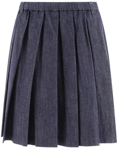 Aspesi Skirts > short skirts - Bleu