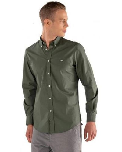 Harmont & Blaine Casual Shirts - Green