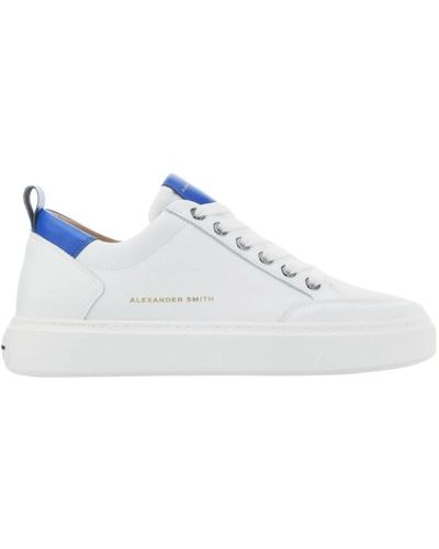 Alexander Smith Shoes > sneakers - Bleu