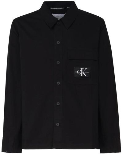 Calvin Klein Casual Shirts - Black