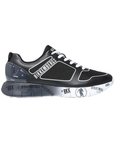 Bikkembergs Schuhe sneaker flavio logo applikation und verstärkter ferse - Schwarz