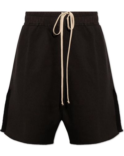 Rick Owens Shorts > casual shorts - Noir