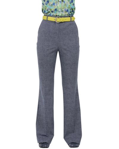 Circolo 1901 Straight trousers - Azul